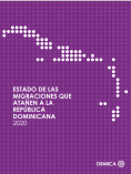Portada de Estado de las migraciones que atañen a la República Dominicana 2020