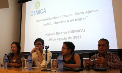 Imagen de CCE de Santo Domingo debate sobre la migración en el Triángulo Norte de Centroamérica