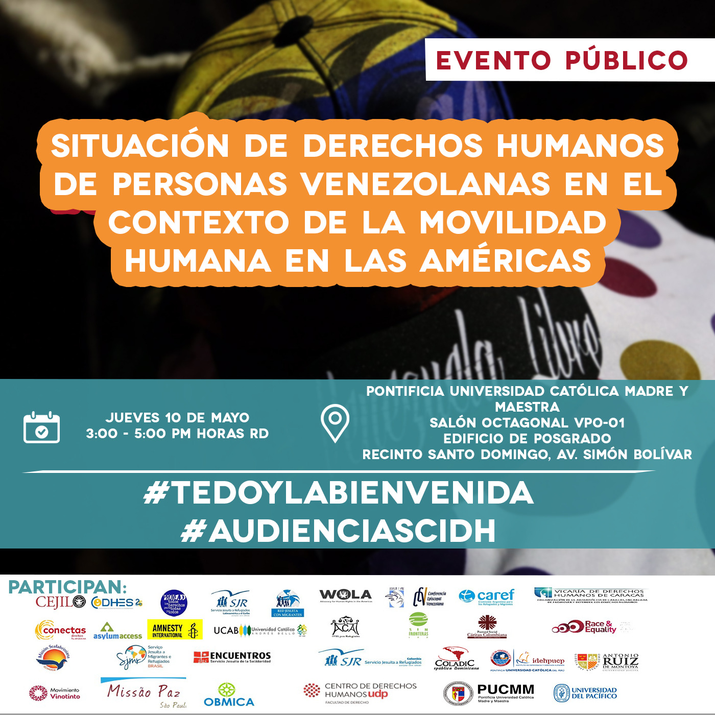 Imagen de Encuentro de sociedad civil sobre la crisis de movilidad venezolana previo a las audiencia de CIDH