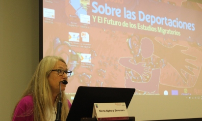 La Dra. Ninna Nyberg Sørensen, investigadora principal en el Instituto Danés de Estudios Internacionales,