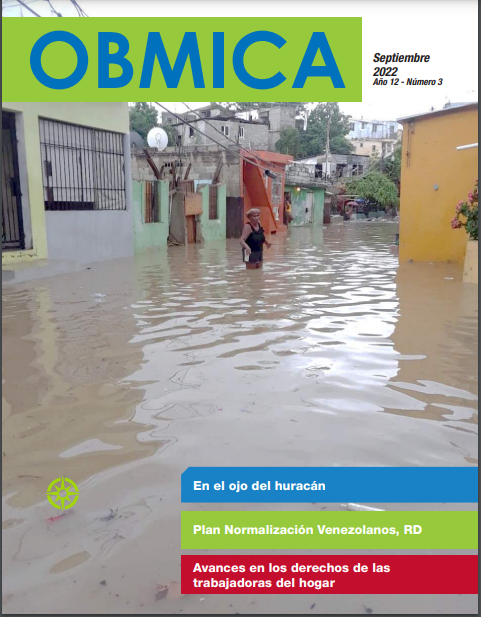 Portada de Boletín OBMICA Septiembre 2022