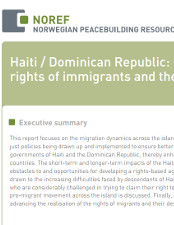 Portada de Haiti / Dominican Republic - Upholding the rights of immigrants and their descendants