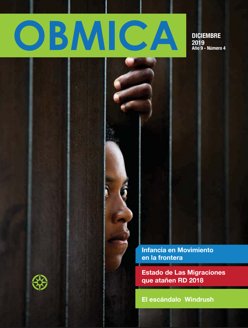 Portada de Boletín OBMICA Diciembre 2019