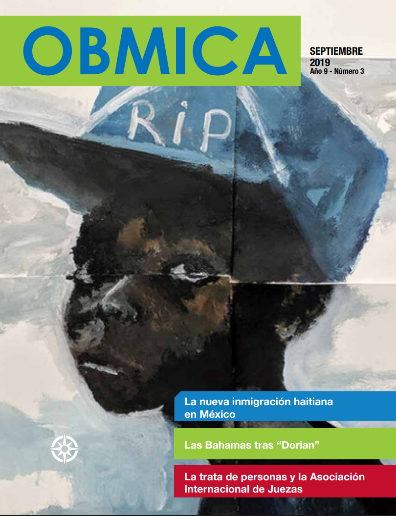 Portada de Boletín OBMICA Septiembre 2019
