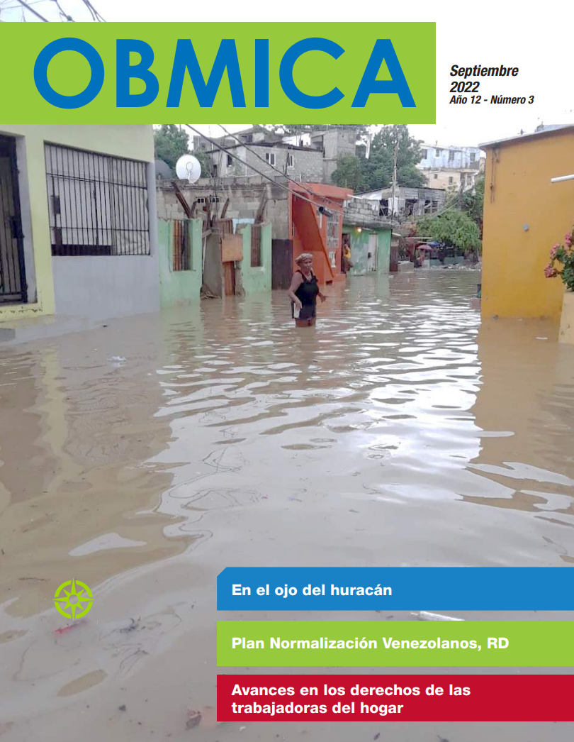 Portada de Boletín OBMICA Septiembre 2022