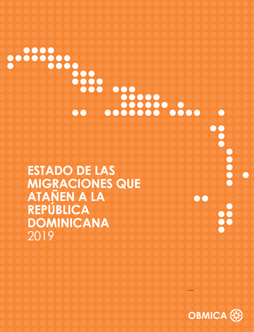 Portada de Estado de las migraciones que atañen a la República Dominicana 2019