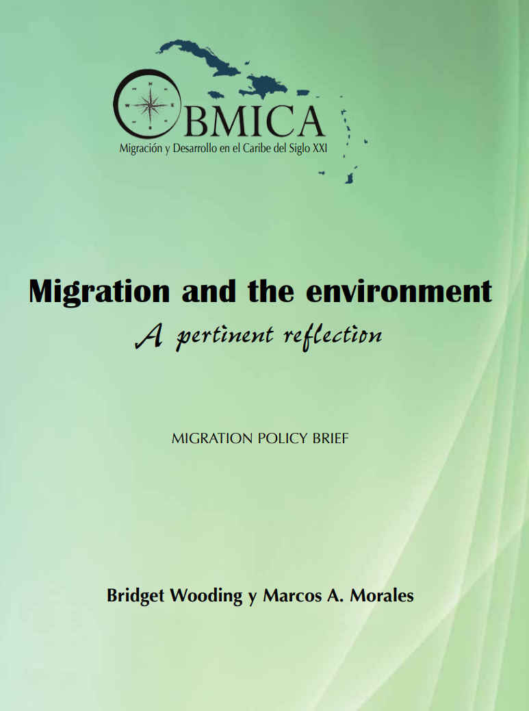 Portada de Migration and the Environment: A Pertinent Reflection.